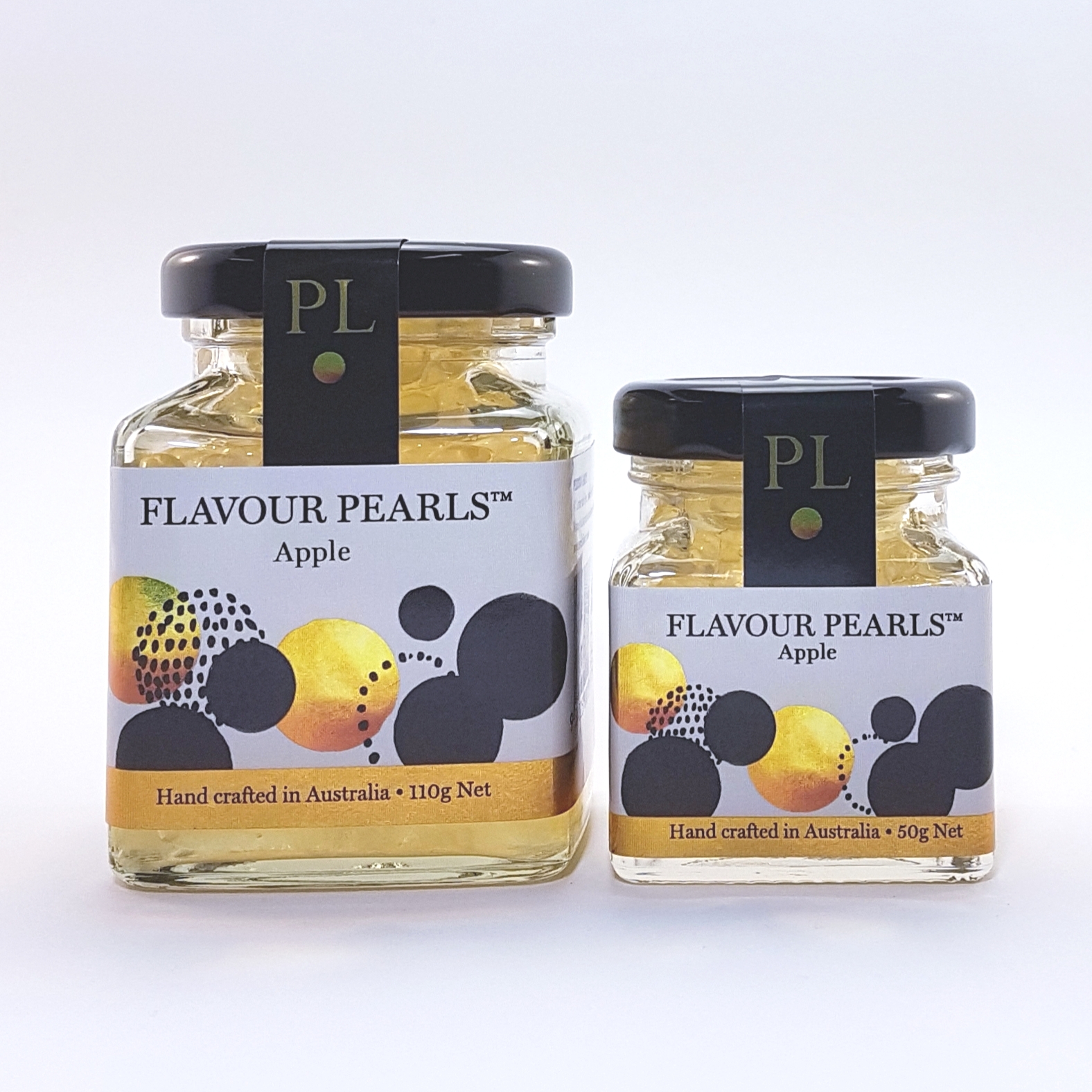 Apple Flavour Pearls 110g and 50g Jars