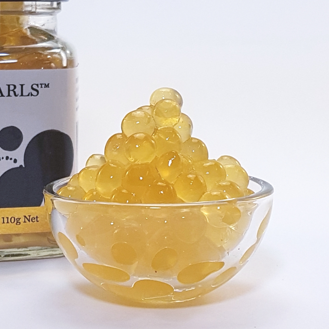 Honey Flavour Pearls Product in dish