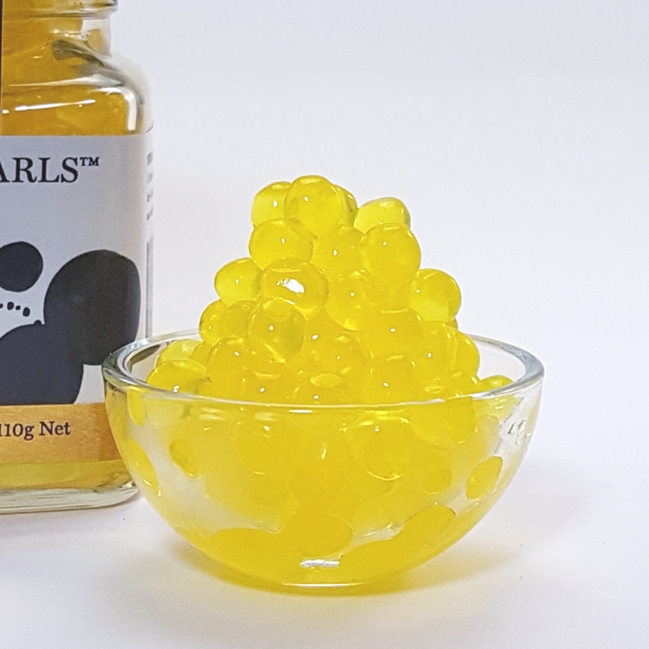 Passionfruit Flavour Pearls Product in dish