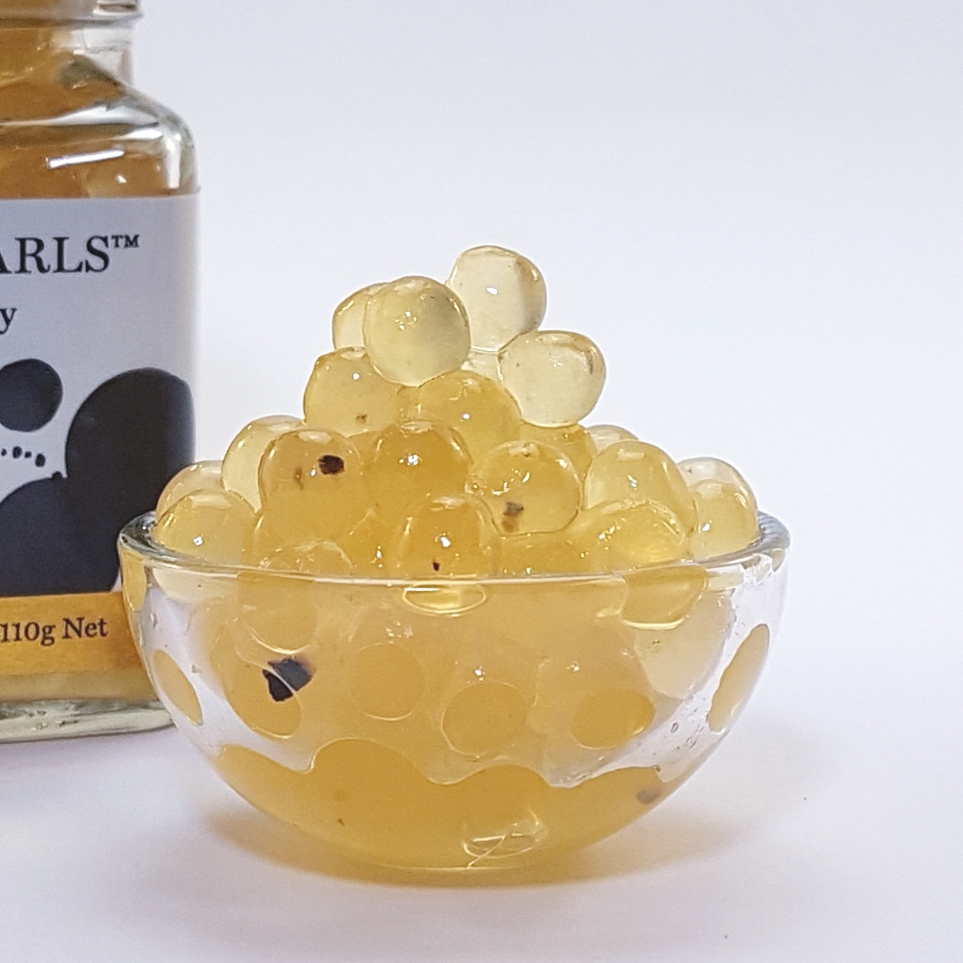 Truffled Honey Flavour Pearls Product in dish