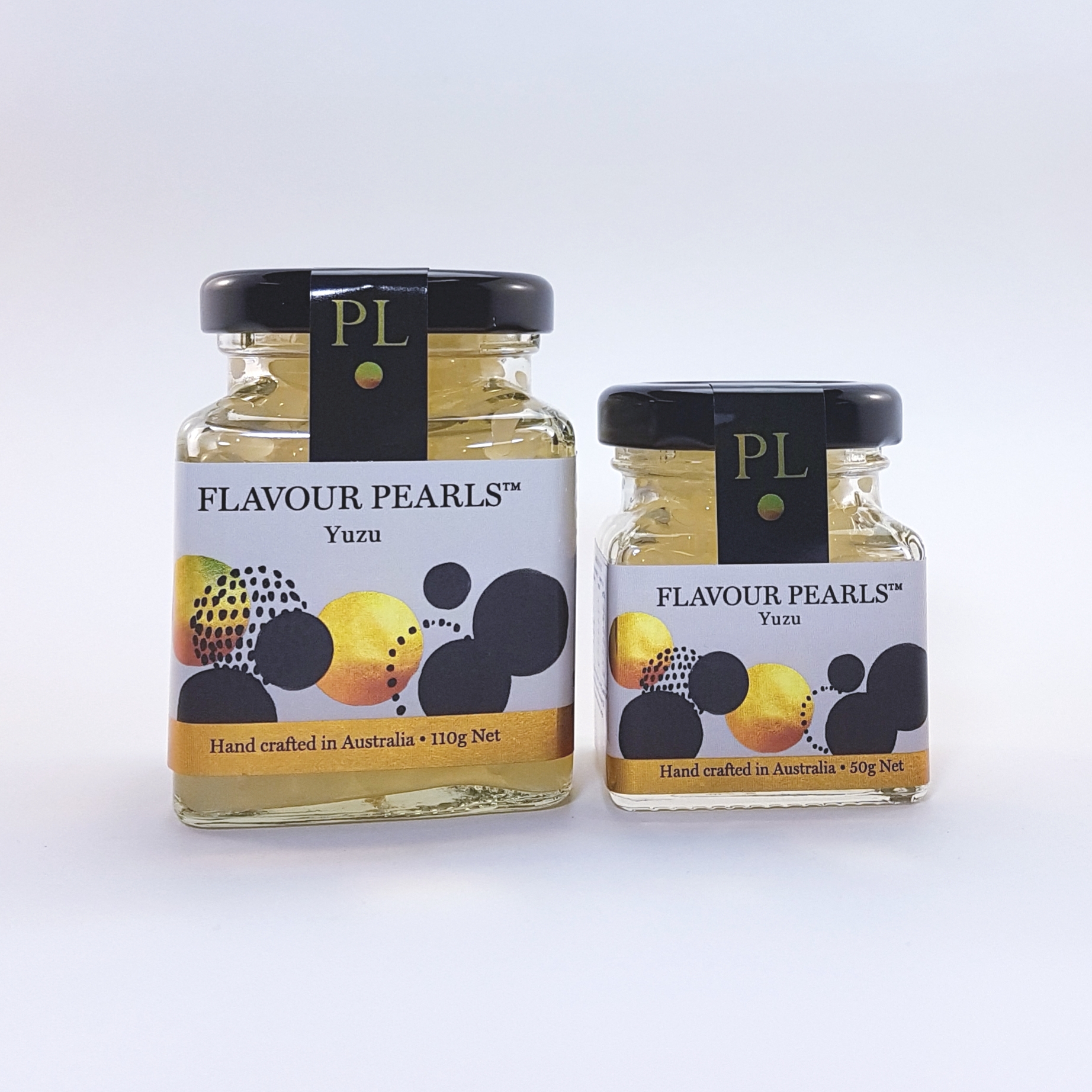 Yuzu Flavour Pearls 110g and 50g Jars