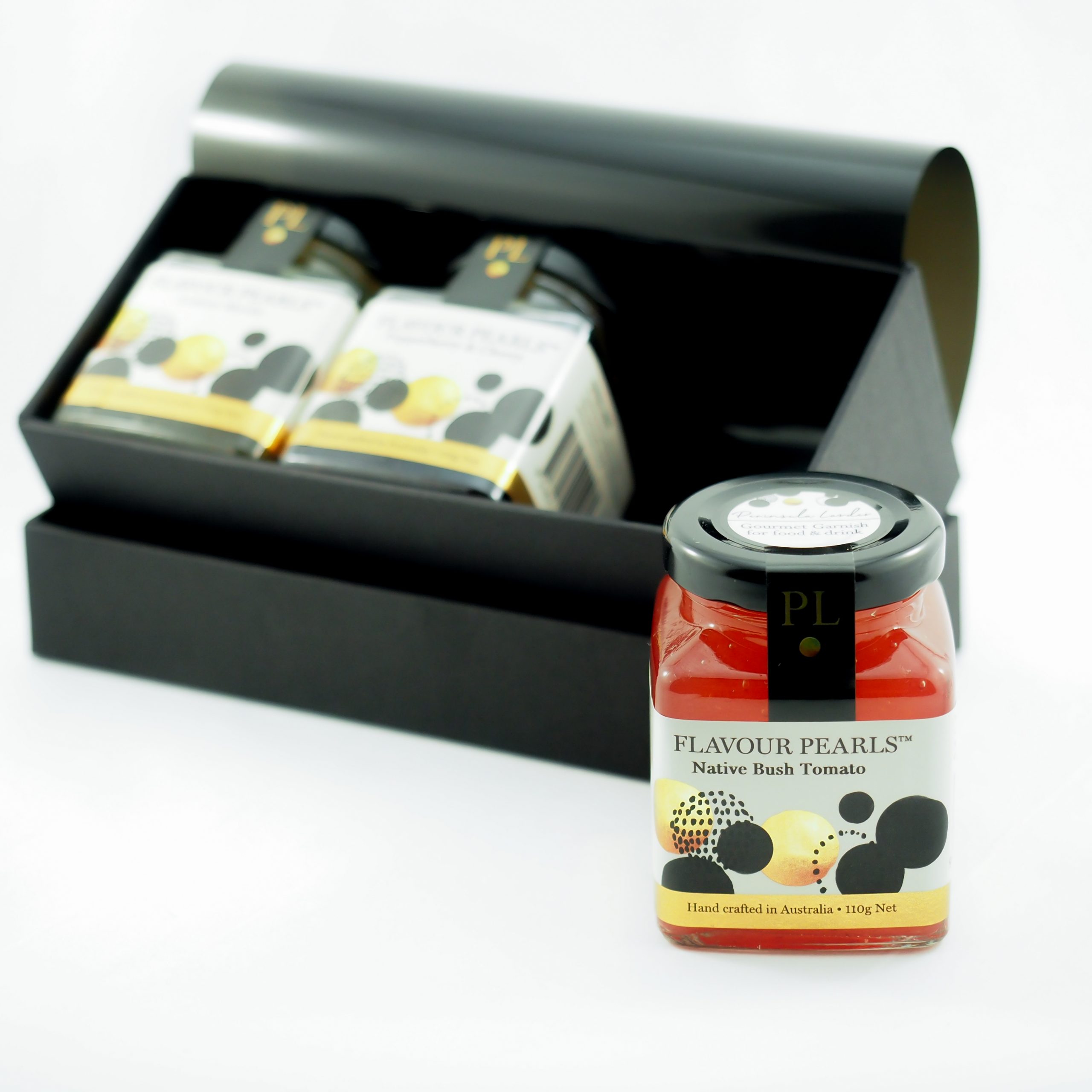 Gift Box with 3 Large Jars + Spoon