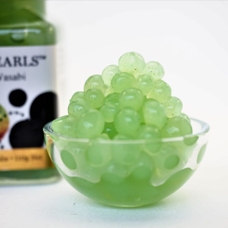 Cucumber and Wasabi Flavour Pearls