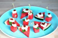 Watermelon, Fetta and Balsamic Flavour Pearls